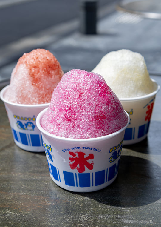 自家製シロップで味わうここだけのかき氷です 京都八百一本館